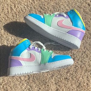 multi-color nike air jordans